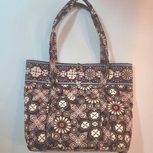 Vera Bradley Large Boho Floral Toggle Tote 'Canyon'